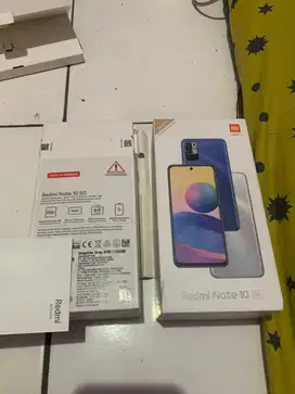 Dijual Redmi Note 10 5G - Fullset mulus siap pakai!
