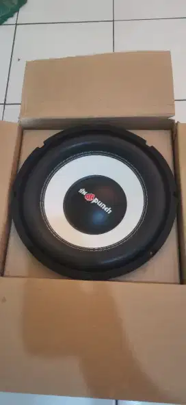 Subwoofer pasif 12inch the punch double coil mulus