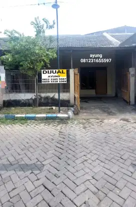 Rmh 1Lt kosongan ( perlu Renov) dkt Tol gempol di Palem Putri Sidoarjo