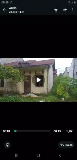Jual rumah 36+ perum griya mandiri