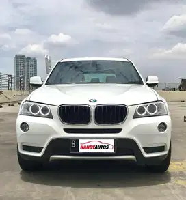 BMW X3 Diesel Panoramik Tahun 2012 Automatic Putih Metalik