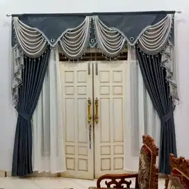 Penyedia Tirai Gorden Jendela Gordyn Mewah Hordeng Model Terbaru Murah