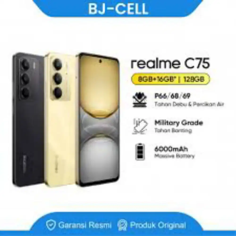 Produk Realme c75
