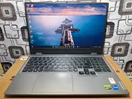 Laptop Lenovo LOQ Gaming Core i7 VGA RTX 4050 Garansi resmi mantappp