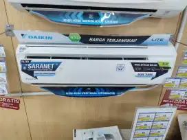 Kredit AC Daikin 1/2 PK standar promo 0% dan gratis 1x cicilan