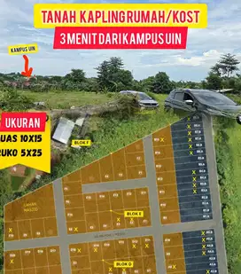 Tanah kavling kost strategis samata gowa makassar dekat kampus UIN