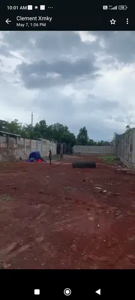 Tanah Kosambi Baru Jakbar luas  3.350 M2 cocok cluster perumahan dll