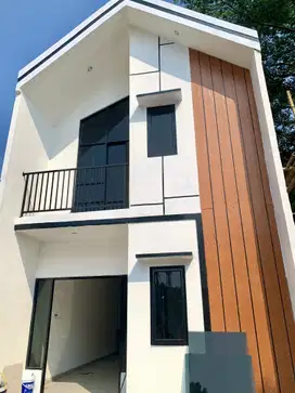 Rumah 2 Lantai Konsep Scandinavian Ekslusif Teristimewa