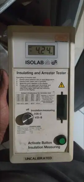OBO-ISOLAB Measuring System Arrester Tester
