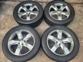 Velg jeep Grand Cherokee R20 original paket ban second 4pcs terima tt