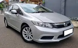 Honda Civic FB2 Matic Silver Met 2012 KM 145rb  No Ganjil TDP 10 Juta