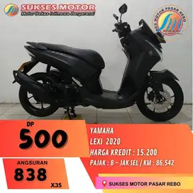 YAMAHA LEXI TAHUN 2020 BERGARANSI, SIAP PAKAI, MESIN HALUS, BODI MULUS