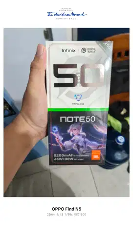 INFINIX NOTE 50 RAM 8+8/256GB GARANSI RESMI INFINIX