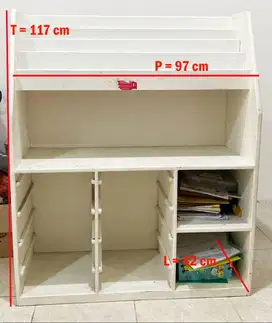 Rak Buku Anak Bekas