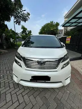 Velfire thn 2010 kondisi mulus KM bagus