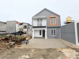 Rumah Mezzanine Modern di Bambu Apus, Pamulang - DP 0%!
