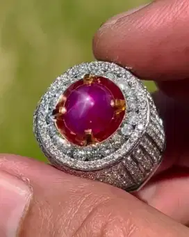 Star Ruby Burma Gold Diamond