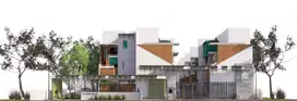 Rumah Kos Malang Premium 3 Lantai, samping kampus UMM free management
