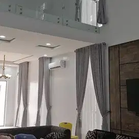 Bisa Pesan Gorden Blackout Sekat Klinik Hordeng Pintu Gordyn Vitrase