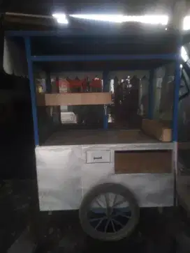 jual gerobak bekas es doger