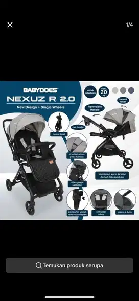 Dijual stroller babydoes bisa ngadep depan belakang