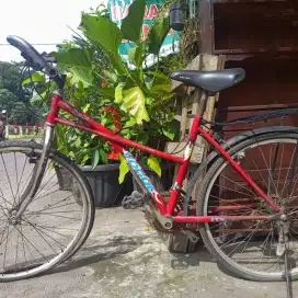 Vintage Sepeda MTB Vogue Sz. 26 Rangka Unik Unisex • Bahan Rangka