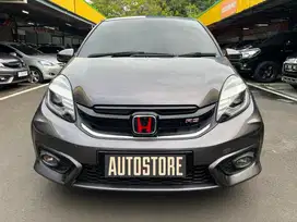 [KM 54RB UPGRADE KEYLESS] Honda Brio RS CVT Matic 2017 Abu-abu E 2018