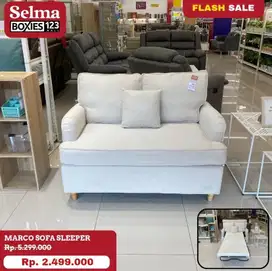 Sofa 2 dudukan bisa selonjoran
