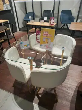 Promo big sale dining set