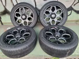 Velg HSR Tomage R20 hole 6 paket ban for pajero fortuner ranger hilux