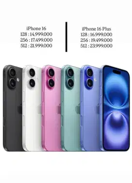 Iphone 16 NEW CASH / KREDIT