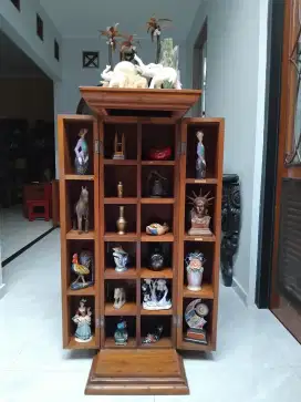Jual rak pajangan kayu jati