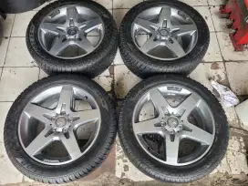 Velg Mercy AMG GLA 2016 R18 original paket ban second 4pcs terima tt