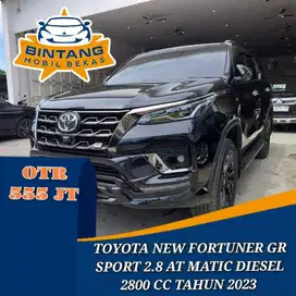 TOYOTA FORTUNER GR SPORT 2.8 AT AUTOMATIC 2800 CC DIESEL TAHUN 2023