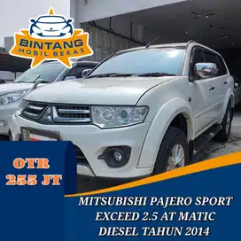 MITSUBISHI PAJERO SPORT EXCEED 2.5 AT MATIC 2500 CC DIESEL TAHUN 2014