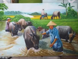 Lukisan guyang kebo