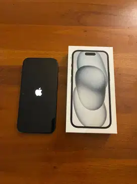 Iphone 15 black 128gb allsim bea cukai