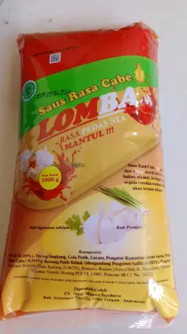 saos lomba pedas 1kg