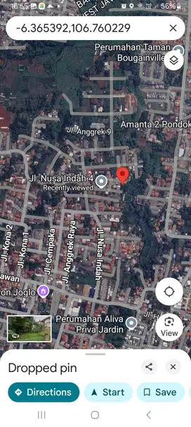 Dijual Tanah Bebas Banjir, Lingkungan Nyaman