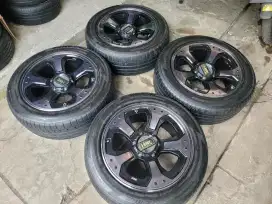Velg HSR Myth R20 ori paket ban 95% for pajero fortuner ranger hilux