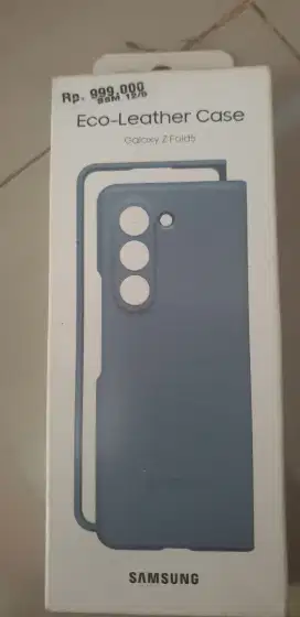 samsung z fold5 leather case ori baru pake 1 mingu