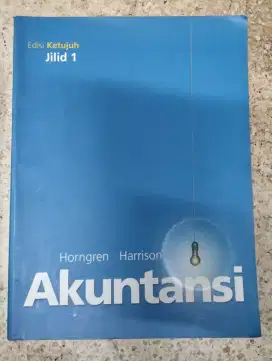 Buku Akuntasi Edisi Tujuh Jilid 1 Horngren Harrison Original