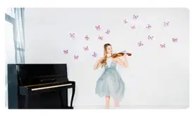 Les privat piano dan violin