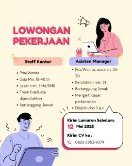 STAFF KANTOR DAN ADMIN