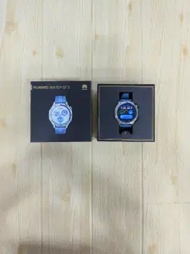 ( Second ) Huawei Watch GT 5 46mm - Blue | Resmi | Original 100%