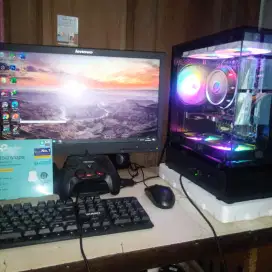 Pc gaming i5 3470 + monitor + internet + stik pes + keyboard mouse