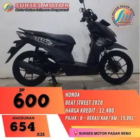 HONDA BEAT STREET TAHUN 2023 BERGARANSI, SIAP PAKAI, GRATIS SERVIS