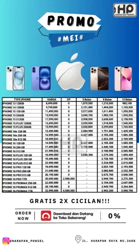 PROMO BISA KREDIT IPHONE TANPA DP