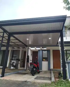 Kanopi dgn plafon pvc