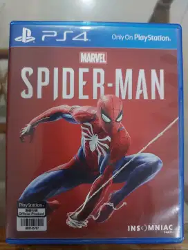 Bluray Spiderman PS4 Regio All Kondisi Prima